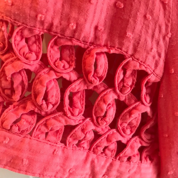 Maeve Anthropology pink retro dress pockets pin up - Picture 5 of 8